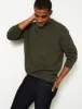Ex Famous Store Collection Mens Pure Fine Cotton Crew Neck Jumper sold by Your Style Outlet