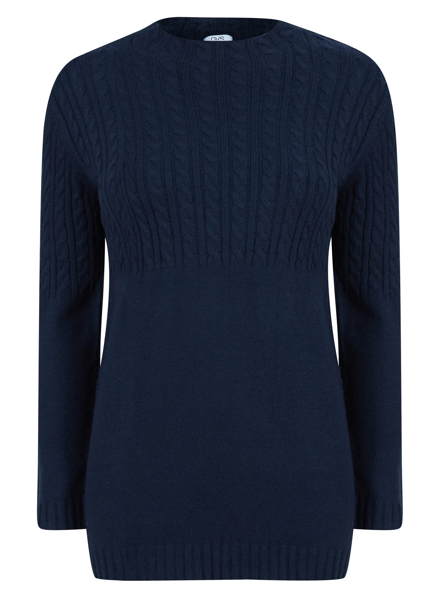 Ladies Crew Neck Soft Feel Cable Jumper In 3 Colours sold by Your Style Outlet product image thumbnail 4