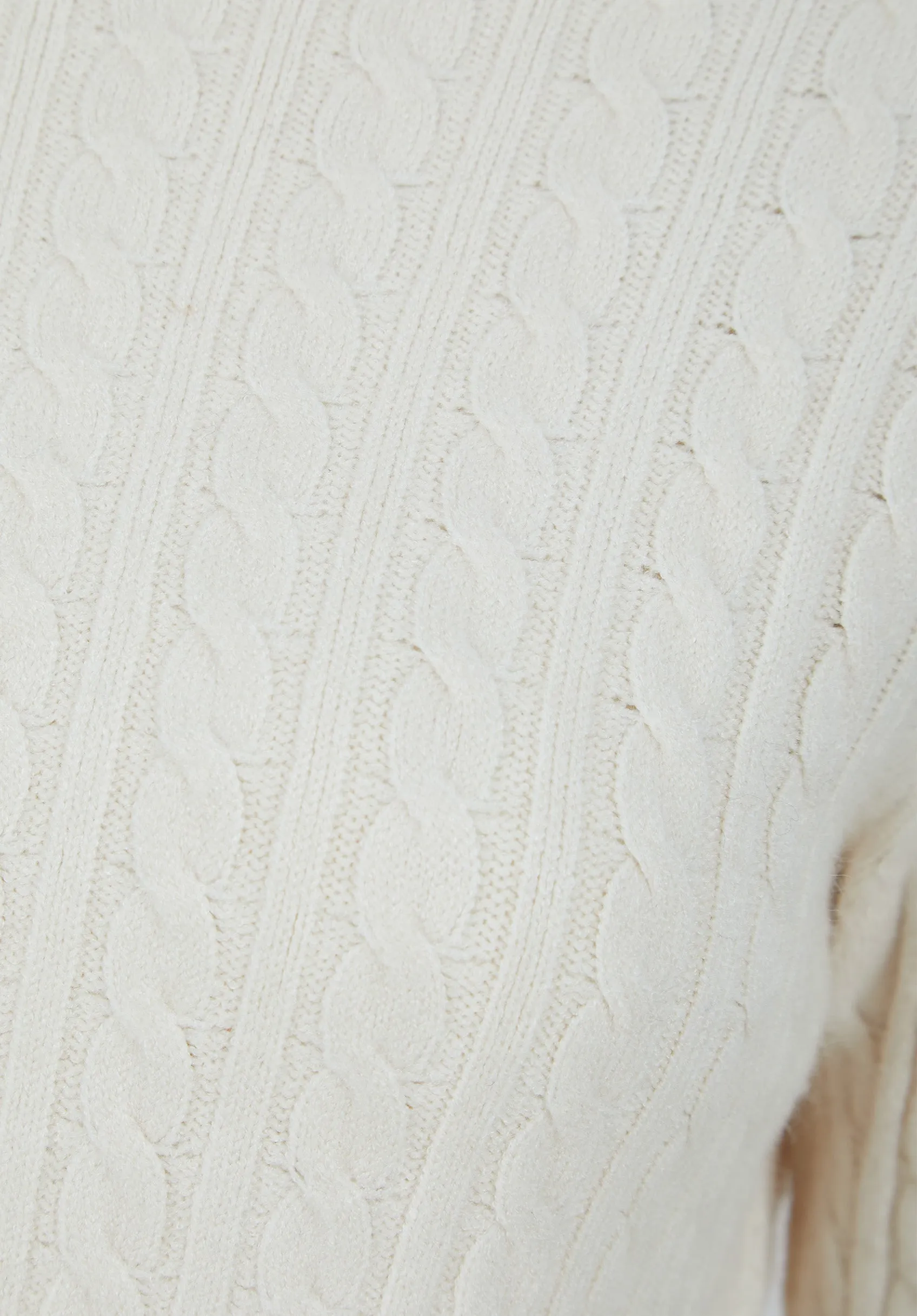 Ladies Crew Neck Soft Feel Cable Jumper In 3 Colours sold by Your Style Outlet product image thumbnail 5