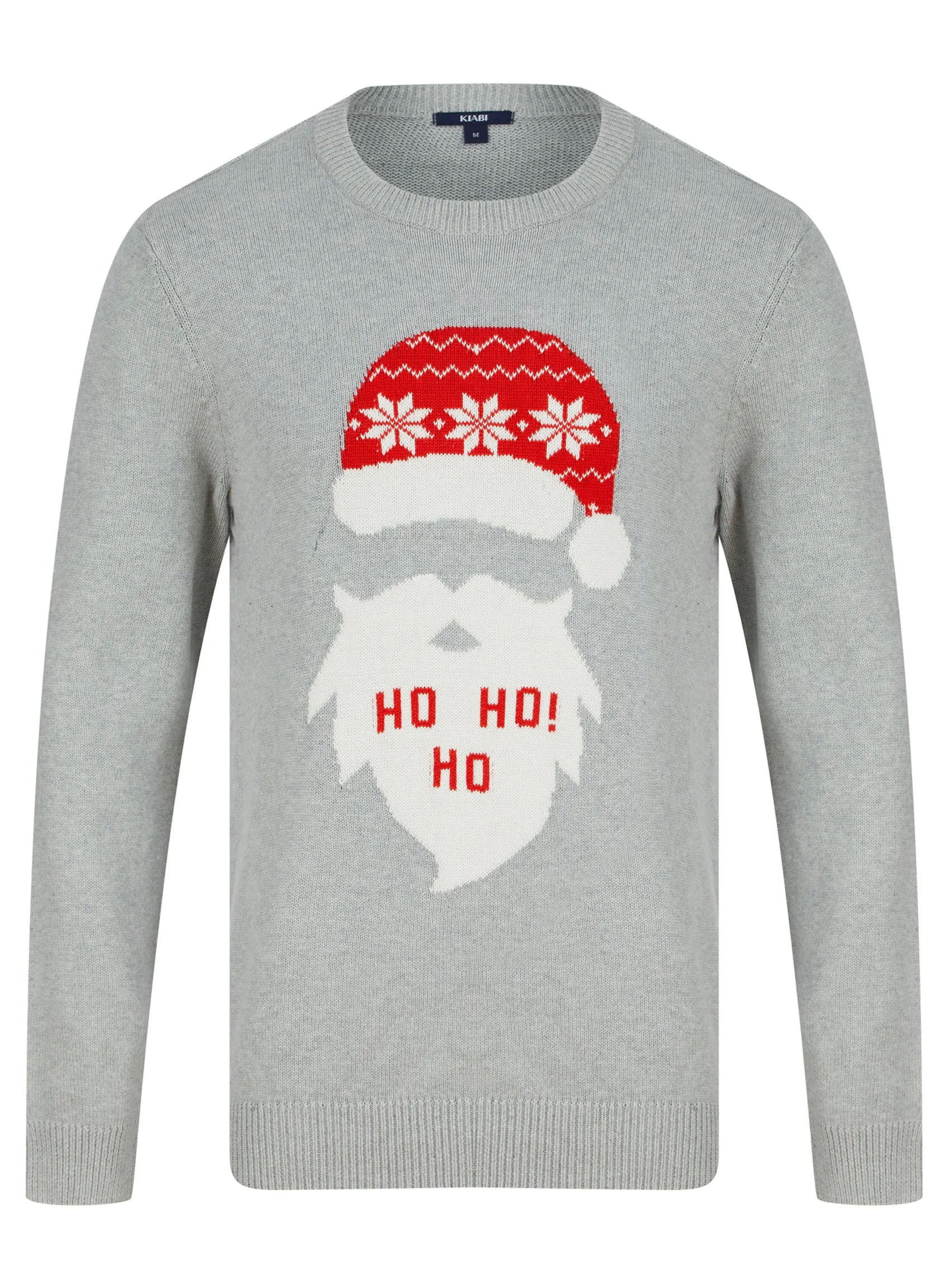 Mens Christmas Ho Ho Ho Santa Xmas Festive Holiday Jumper sold by Your Style Outlet product image thumbnail 5