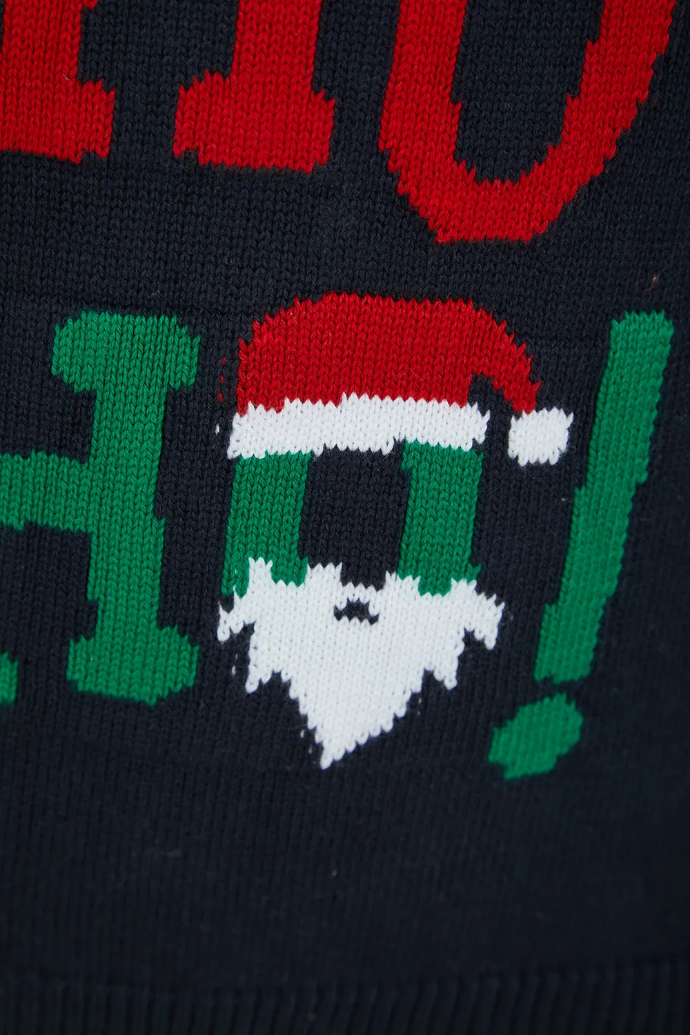Mens Christmas Ho Ho Ho Santa Xmas Festive Holiday Jumper sold by Your Style Outlet product image thumbnail 2