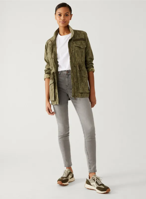 Ex Famous Store Ladies Cotton Ivy Skinny Jeans In Grey sold by Your Style Outlet