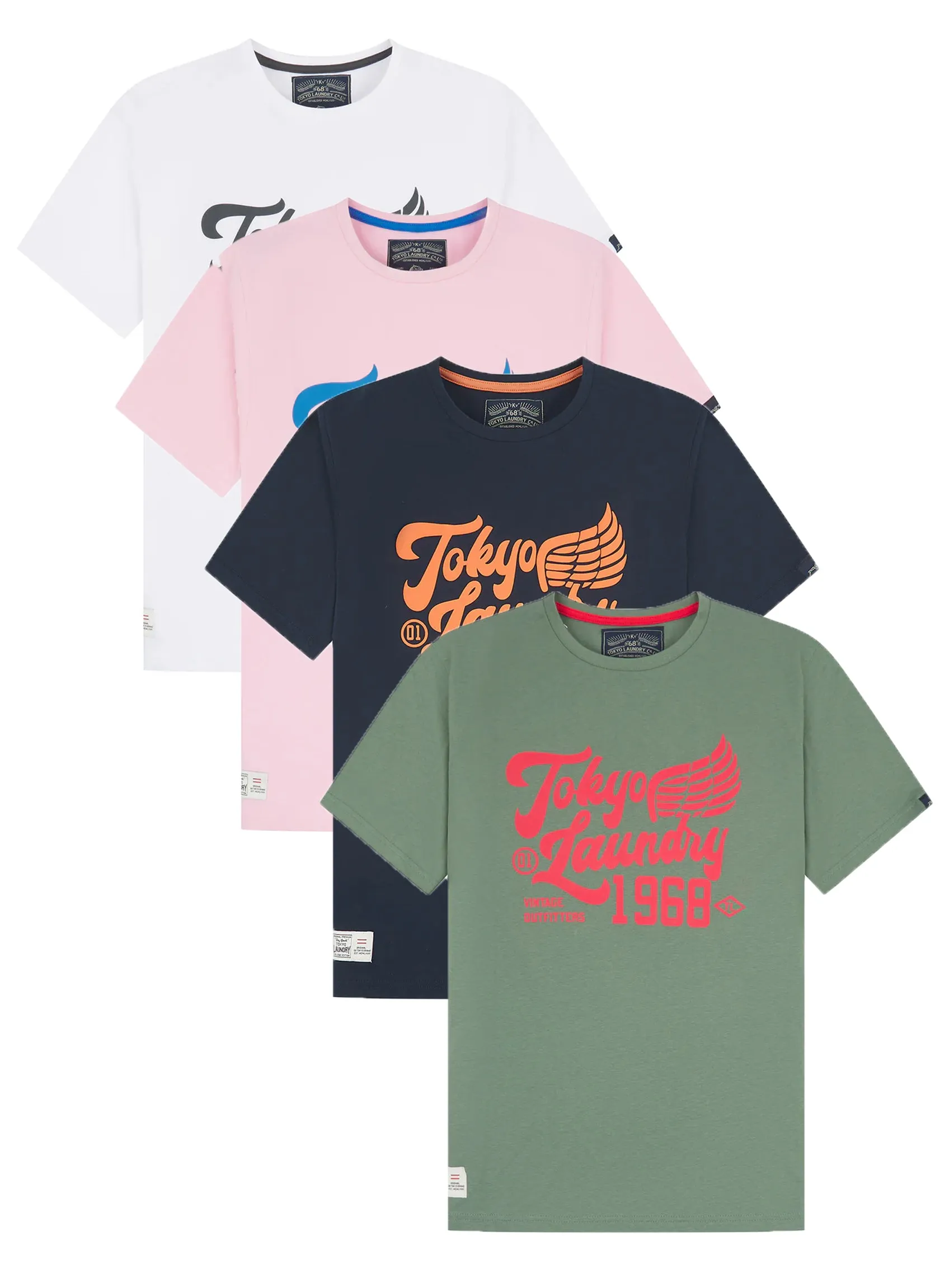 Mens Tokyo Laundry Printed Crew Neck T-shirt sold by Your Style Outlet