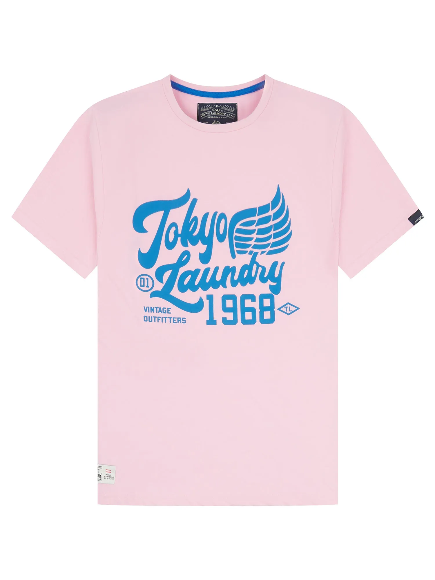 Mens Tokyo Laundry Printed Crew Neck T-shirt sold by Your Style Outlet product image thumbnail 3
