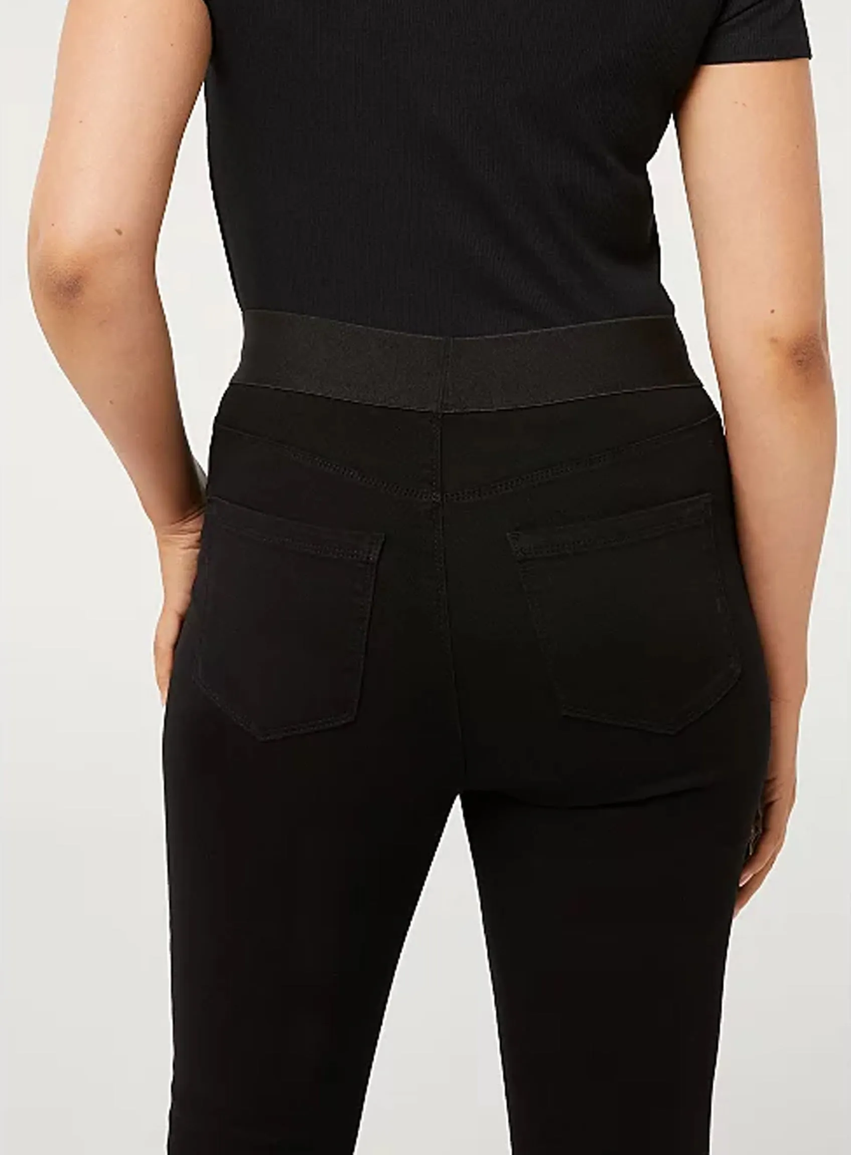 Ladies Ex George Rosa Black Full Length Jeggings sold by Your Style Outlet product image thumbnail 3