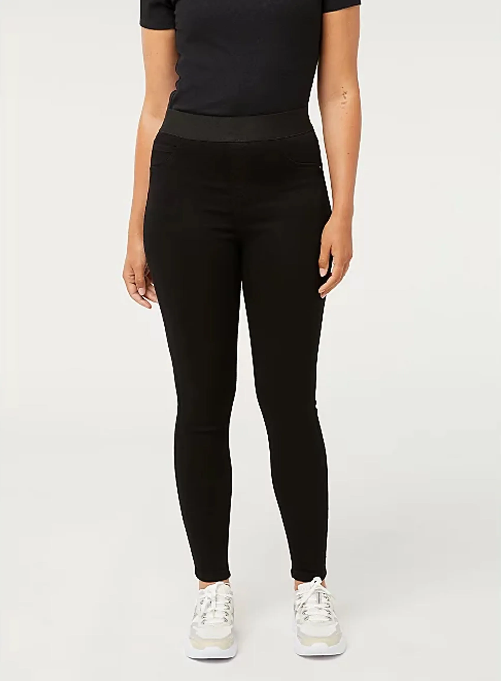 Ladies Ex George Rosa Black Full Length Jeggings sold by Your Style Outlet product image thumbnail 4