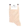 Chaussettes en coton peigné Square - Ecru sold by Billybelt