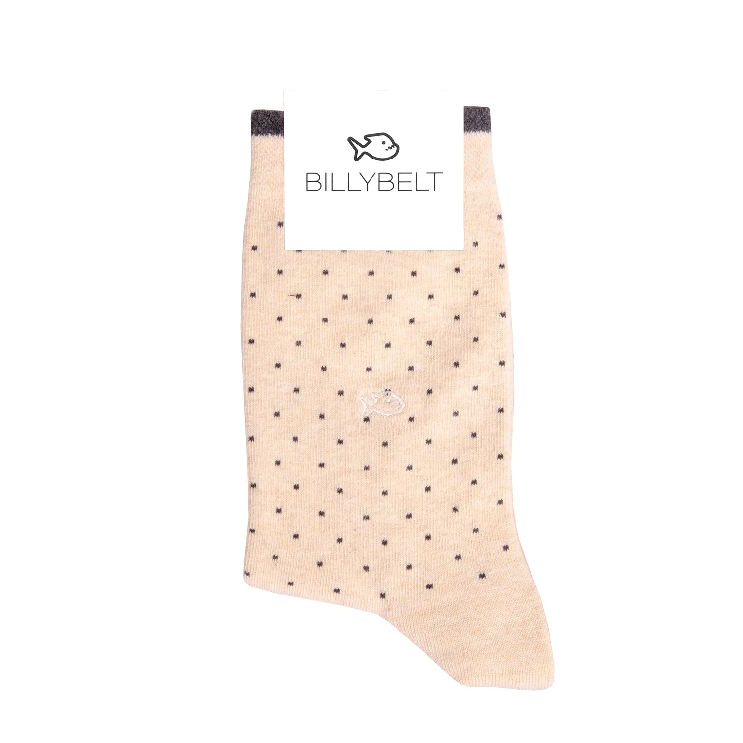 Chaussettes en coton peigné Square - Ecru sold by Billybelt product image thumbnail 2