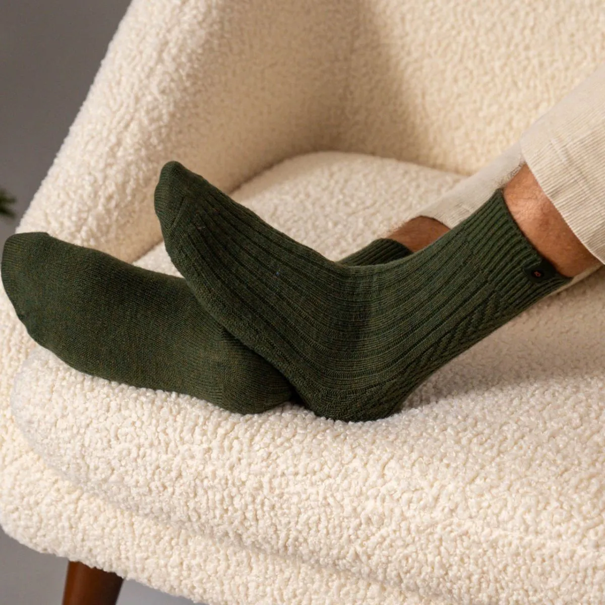 Chaussettes en laine - Kaki sold by Billybelt