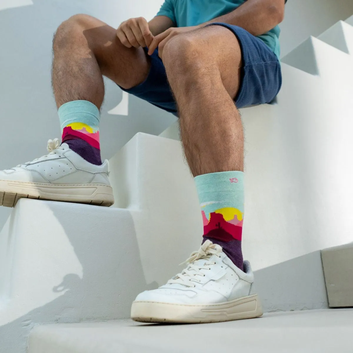 Chaussettes en coton peigné À motifs - Bryce canyon sold by Billybelt product image thumbnail 5