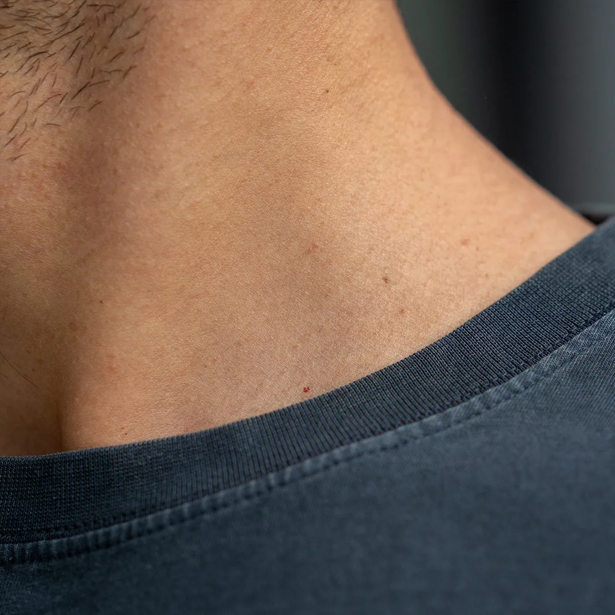 T-shirt 100% coton biologique Garment dye - Noir sold by Billybelt product image thumbnail 4