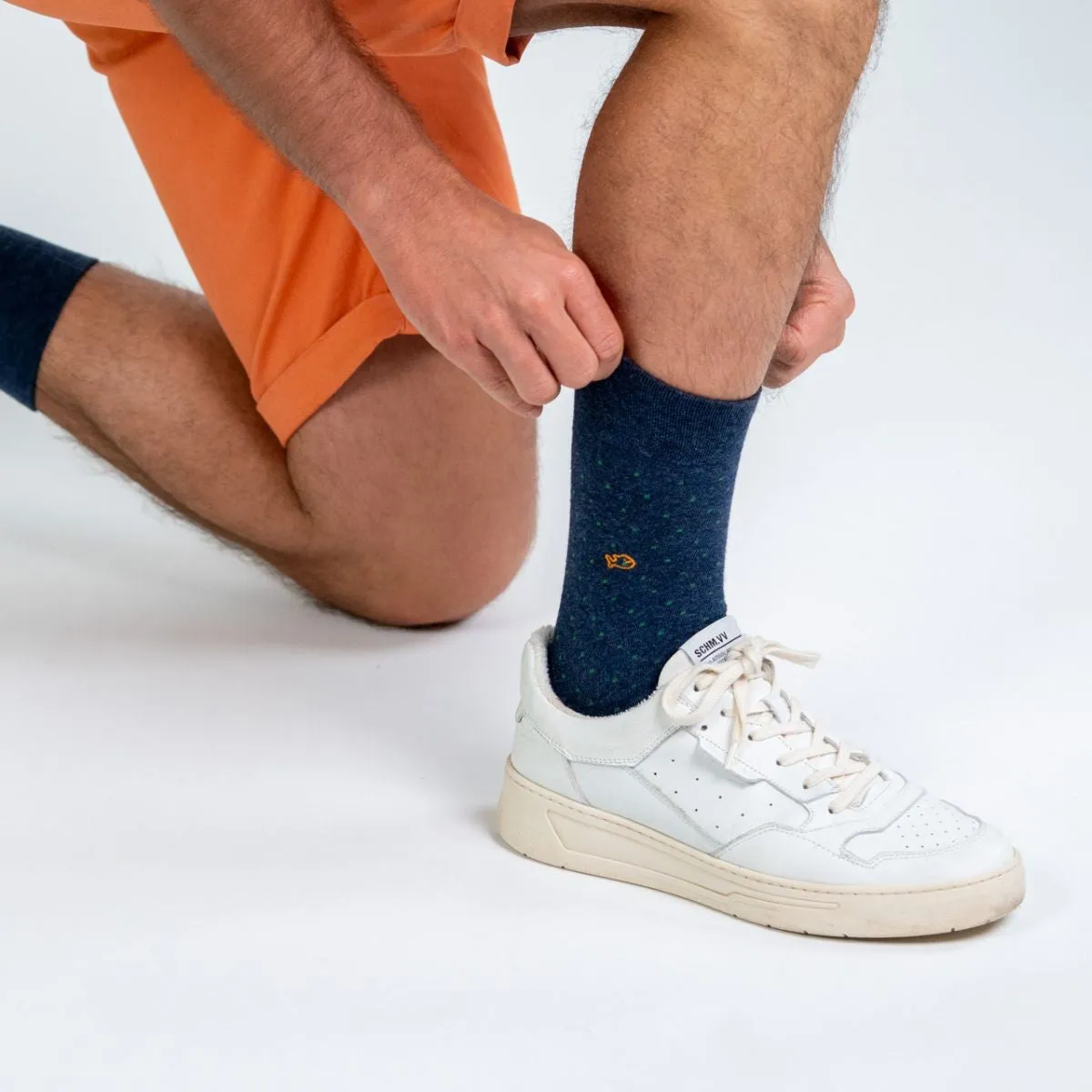 Chaussettes en coton peigné Square - Méditerranée sold by Billybelt product image thumbnail 4