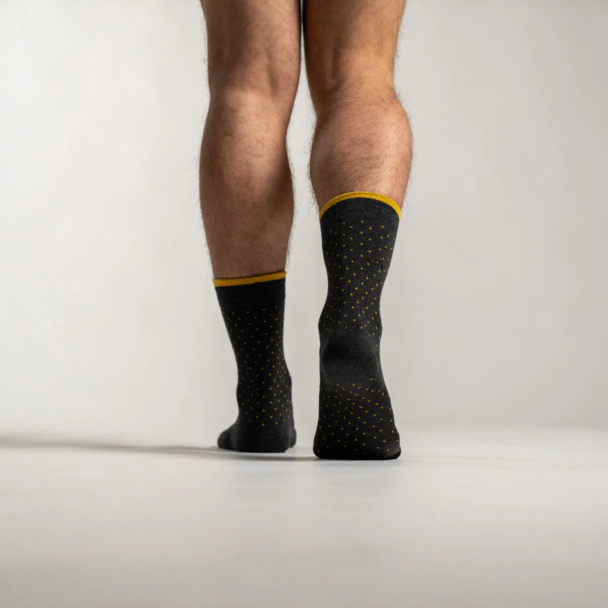 Chaussettes en coton peigné Square - Bee sold by Billybelt product image thumbnail 3