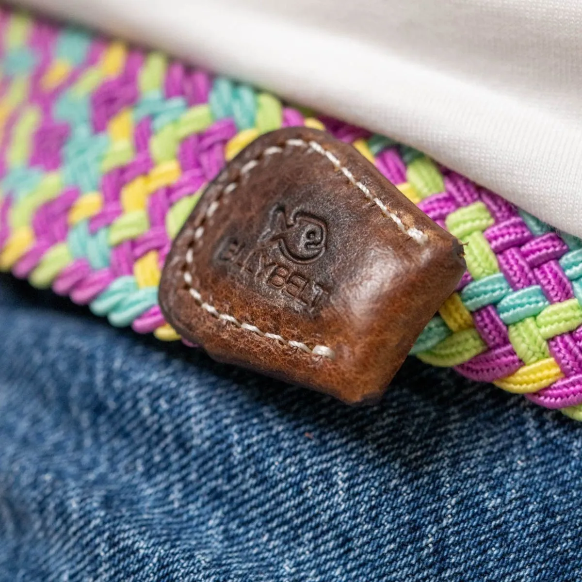 Ceinture tressée élastique Keukenhof sold by Billybelt product image thumbnail 4