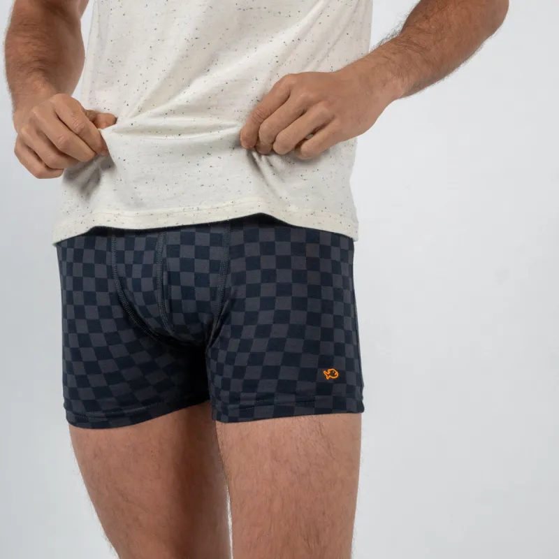 Boxer en coton bio - Checkmate sold by Billybelt