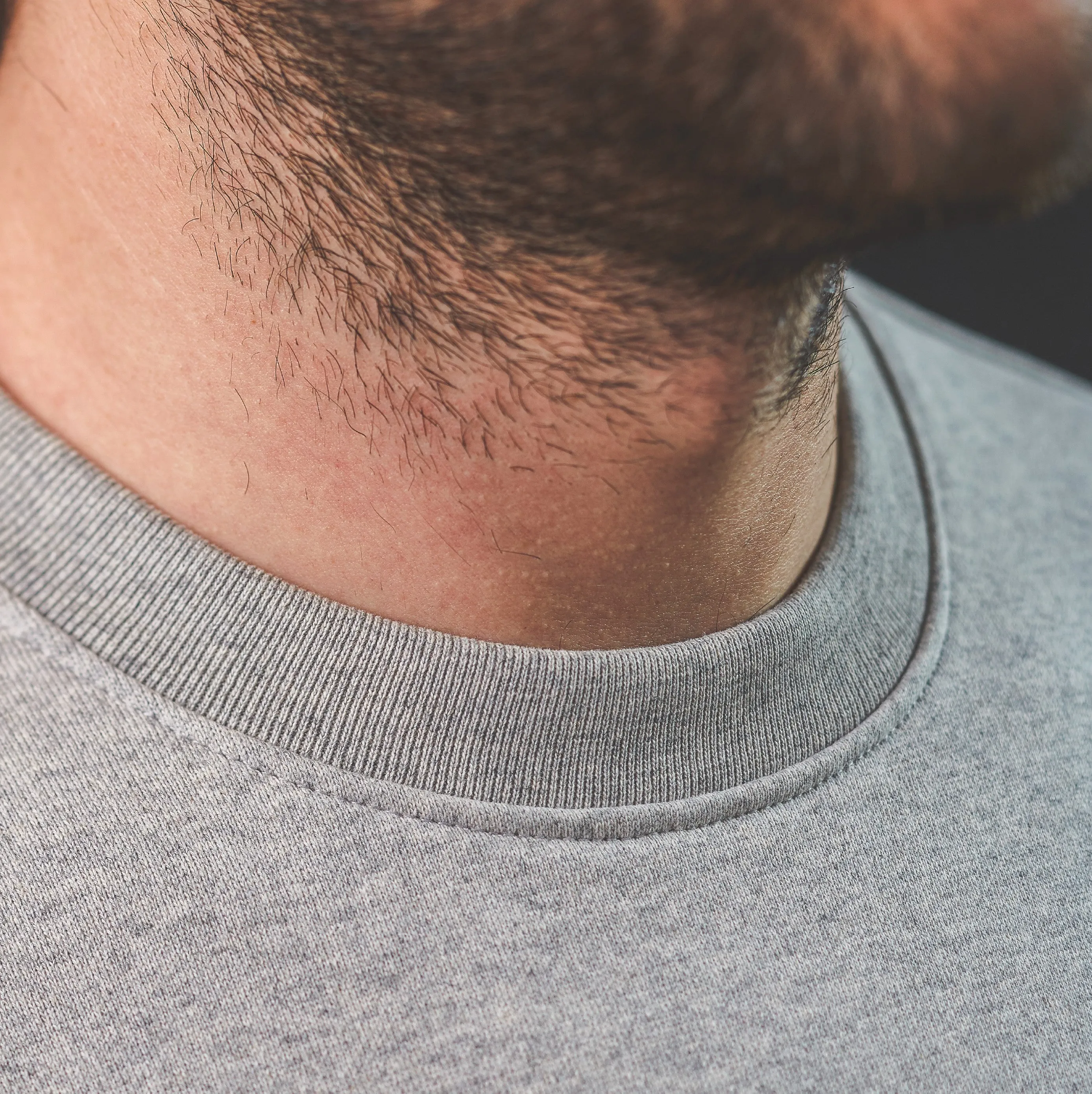 Sweatshirt 100% coton biologique Urban - Gris chiné sold by Billybelt product image thumbnail 3