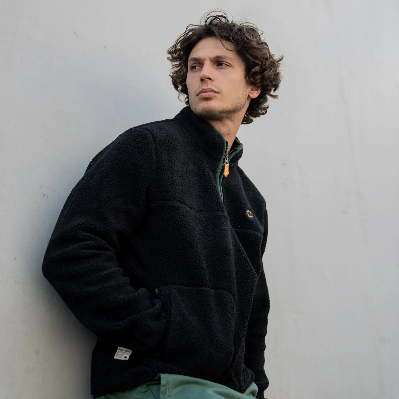 Sherpa col zippé Ebène sold by Billybelt