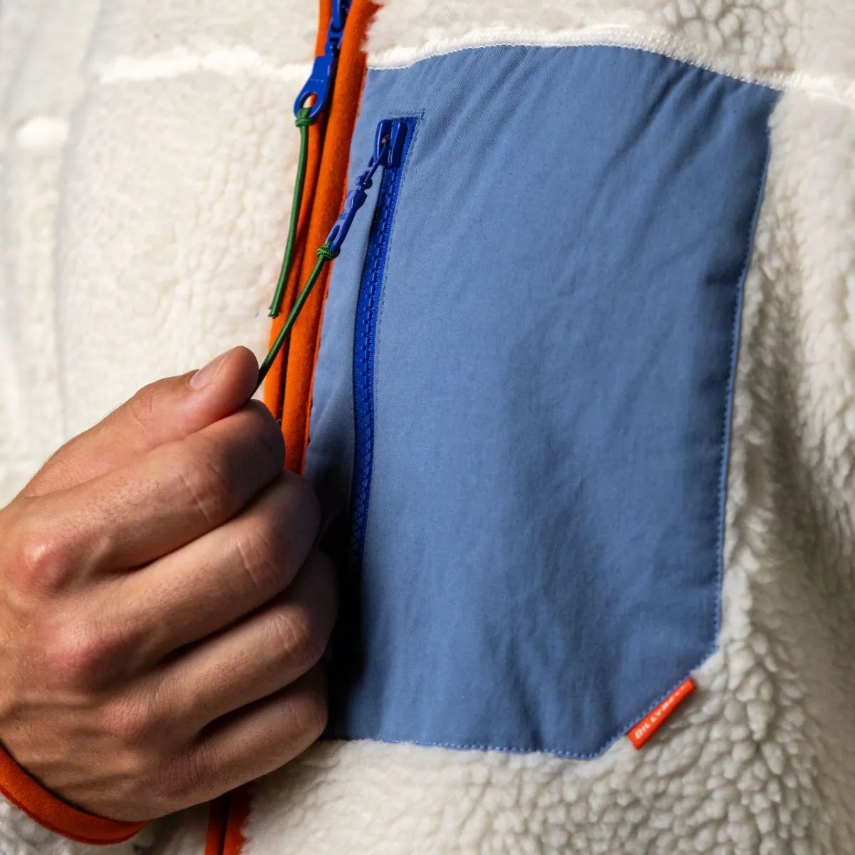 Sherpa mixte zippée Ivoire sold by Billybelt product image thumbnail 3