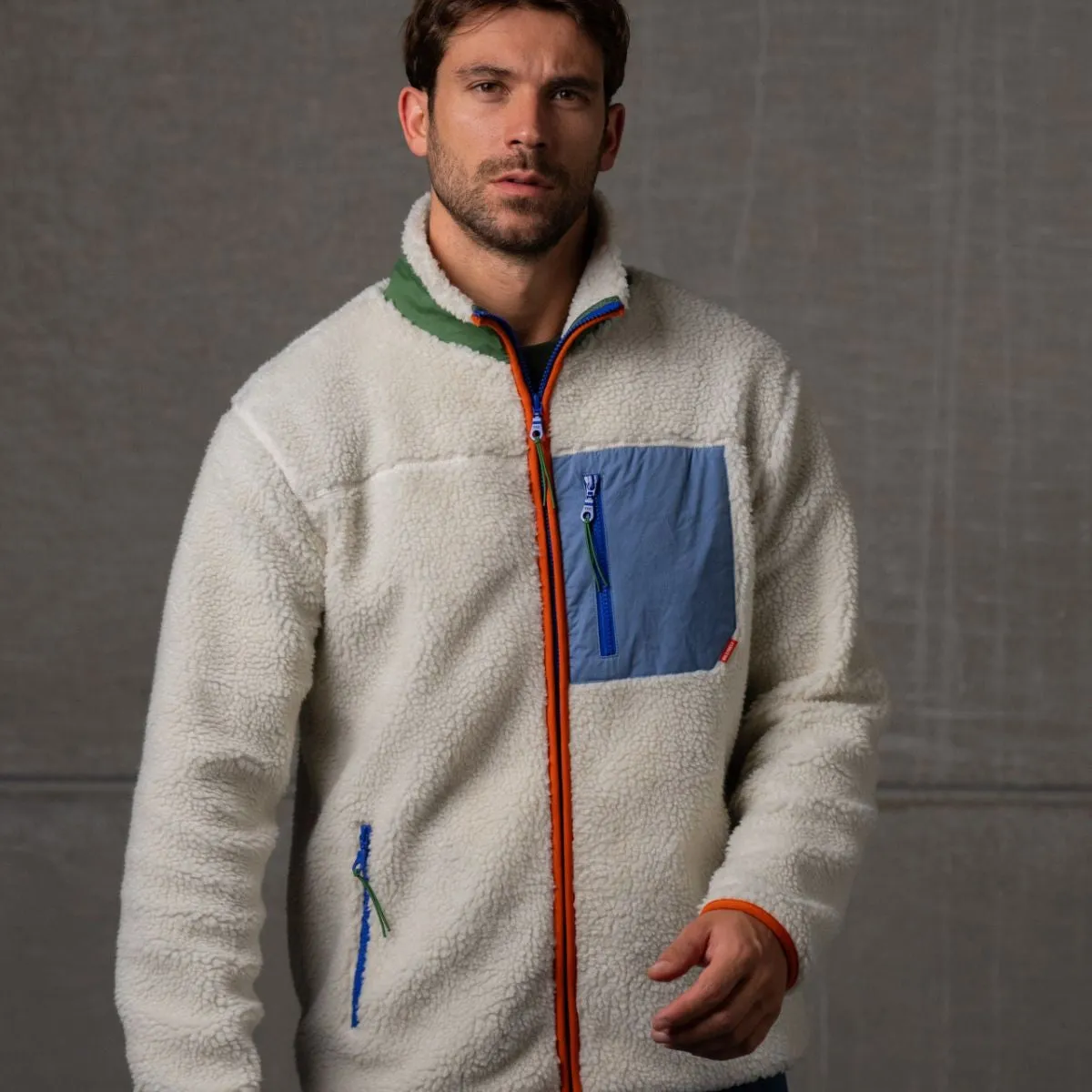 Sherpa mixte zippée Ivoire sold by Billybelt