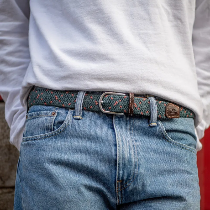 Ceinture tressée élastique Bilbao sold by Billybelt
