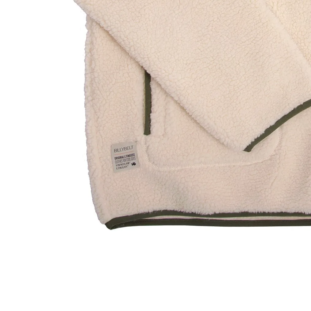 Sherpa col zippé Ivoire sold by Billybelt product image thumbnail 4