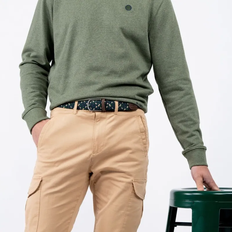 Ceinture tressée élastique Bruges sold by Billybelt