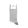 Chaussettes en coton peigné Chevrons - Galet sold by Billybelt