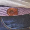 Ceinture tressée élastique Gris de lin sold by Billybelt