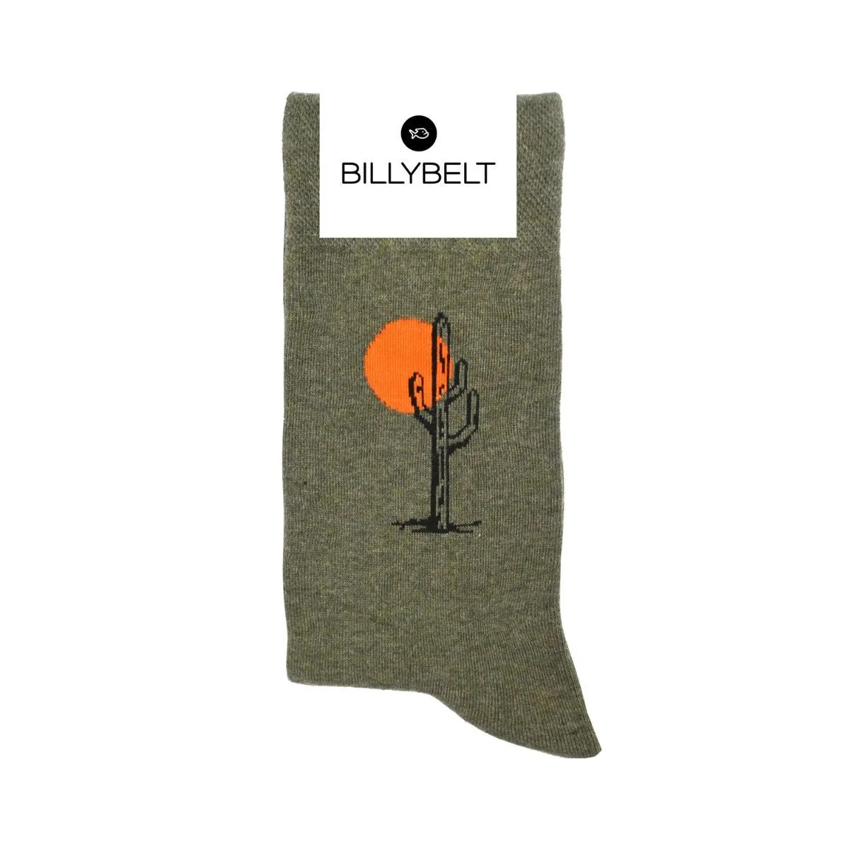 Chaussettes en coton peigné à motifs - Saguaro sold by Billybelt product image thumbnail 2