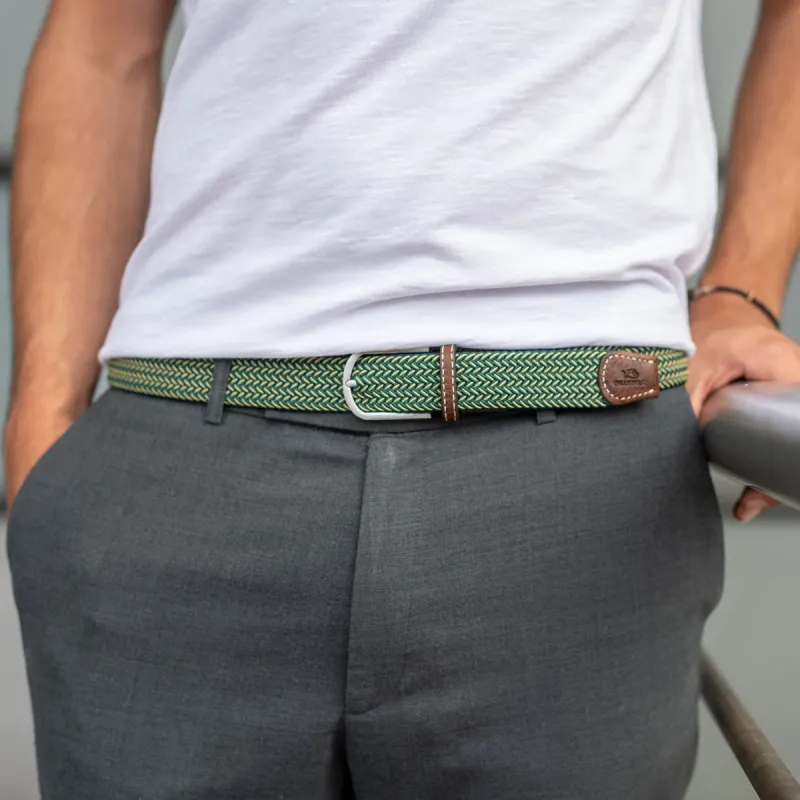 Ceinture tressée élastique Boa vista sold by Billybelt