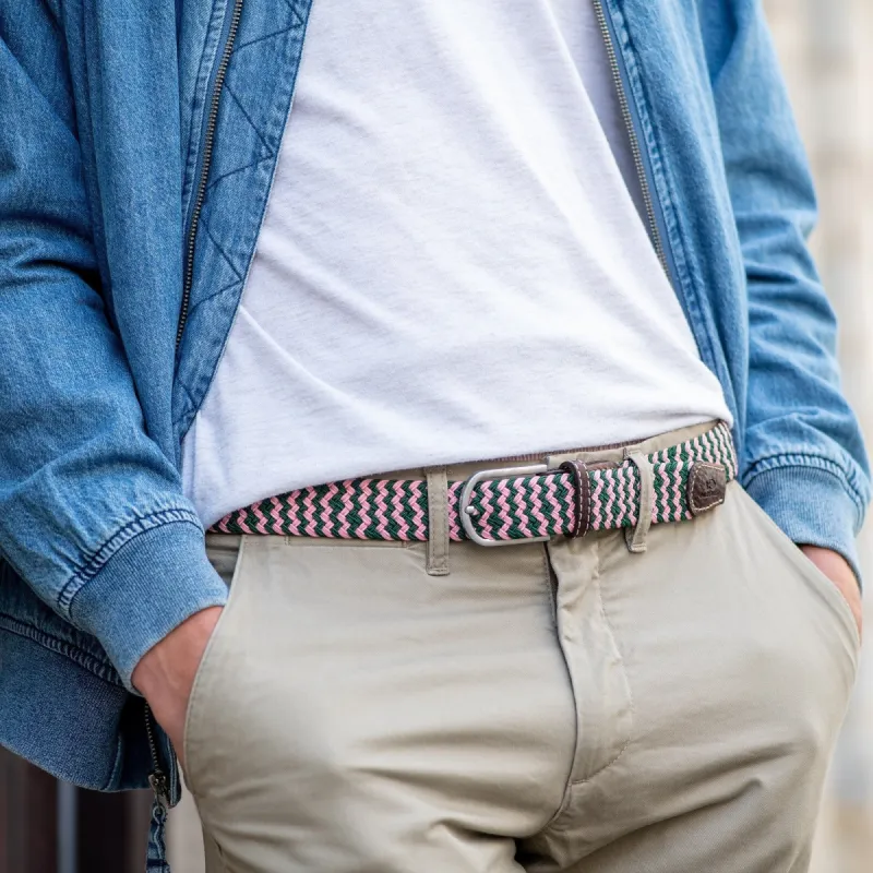 Ceinture tressée élastique Berlin sold by Billybelt