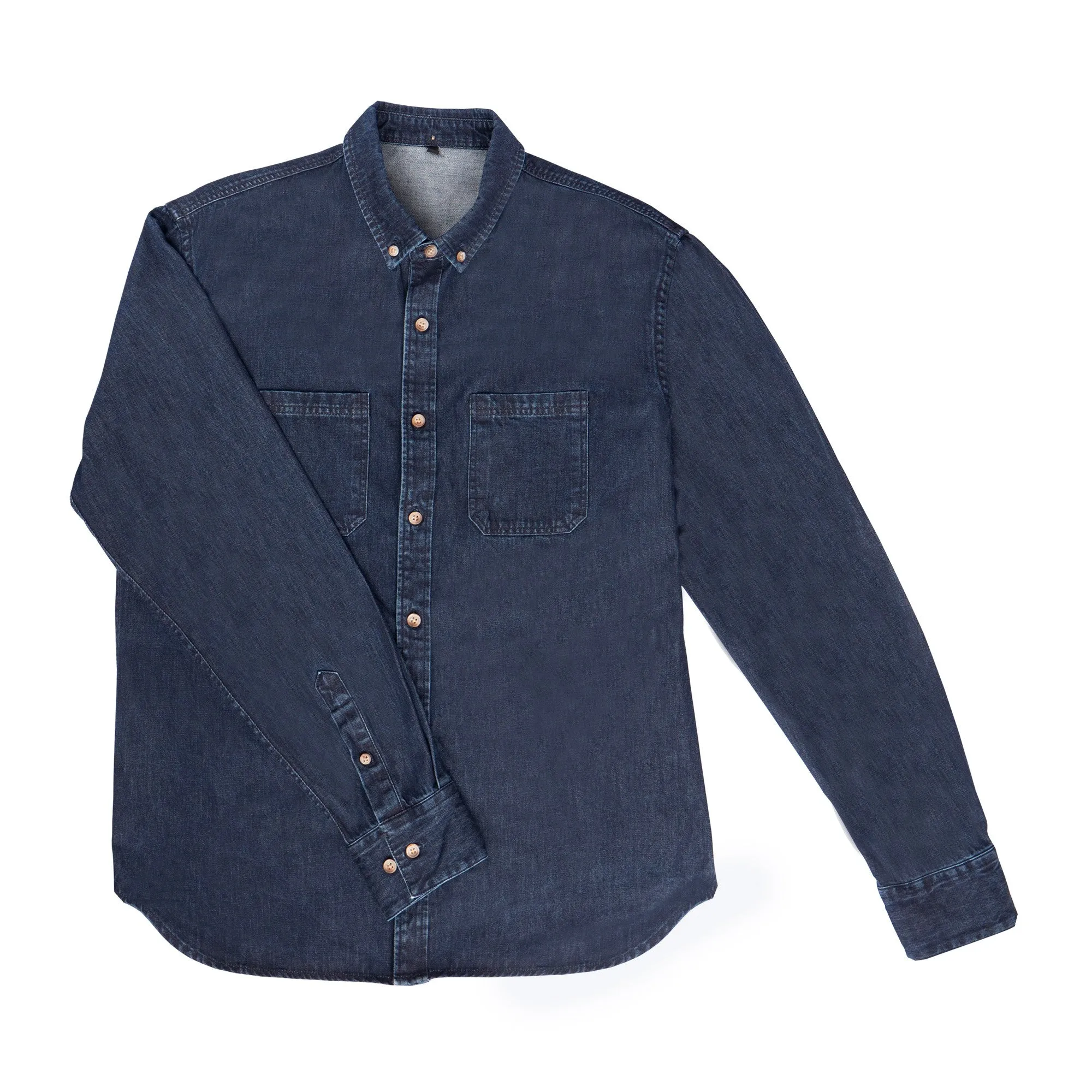 Chemise en denim - Bleu jeans sold by Billybelt product image thumbnail 2