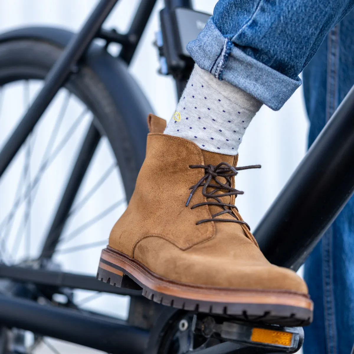 Chaussettes en coton peigné Square - Ghost sold by Billybelt