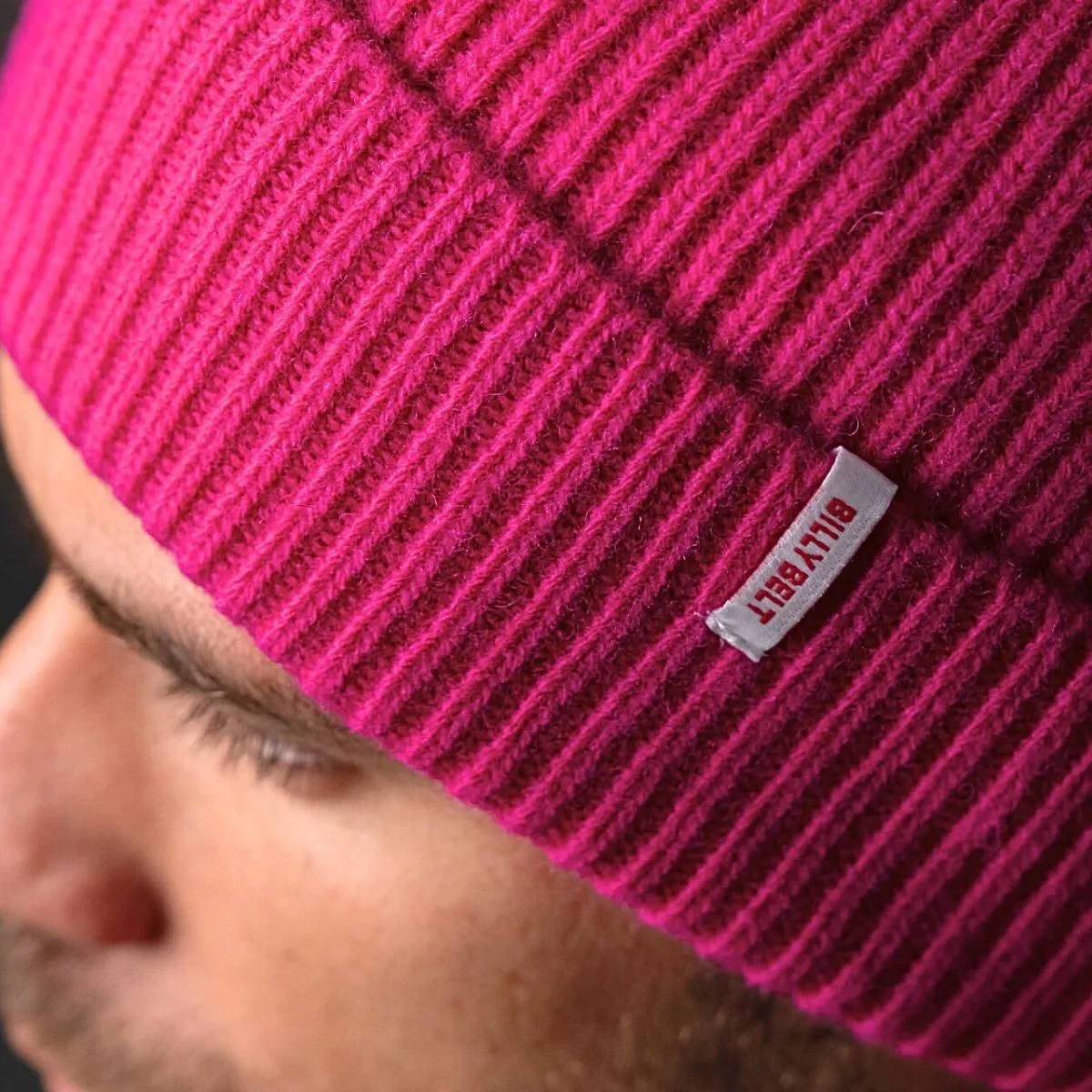 Bonnet en laine d'agneau Rose sold by Billybelt product image thumbnail 4