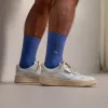 Chaussettes en coton peigné unies - Lavande sold by Billybelt