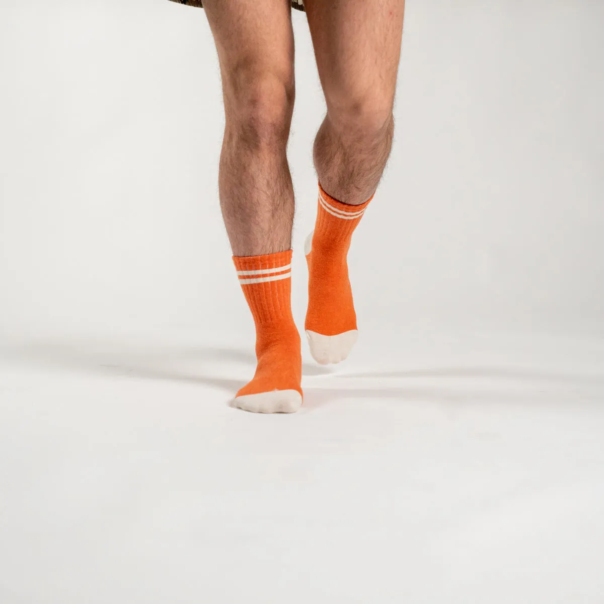 Chaussettes en coton peigné Retro - Orange sold by Billybelt product image thumbnail 3