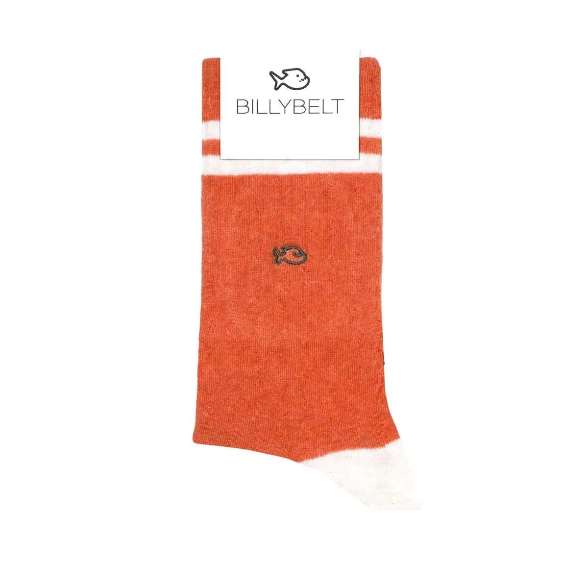 Chaussettes en coton peigné Retro - Orange sold by Billybelt product image thumbnail 2