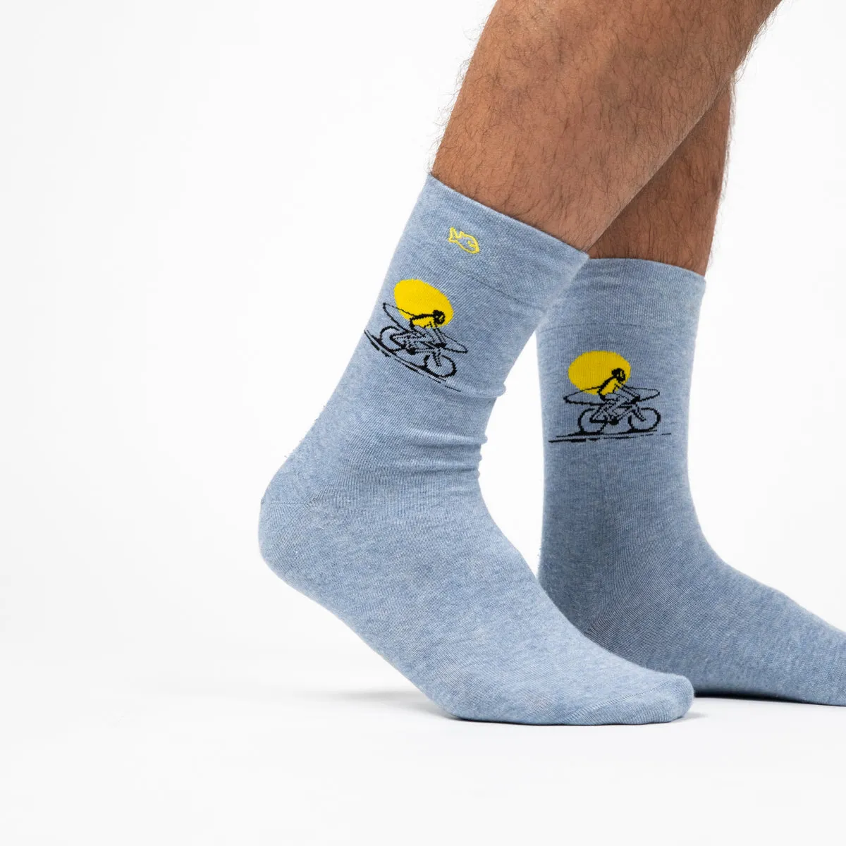 Chaussettes en coton peigné à motifs - Surf sold by Billybelt product image thumbnail 4