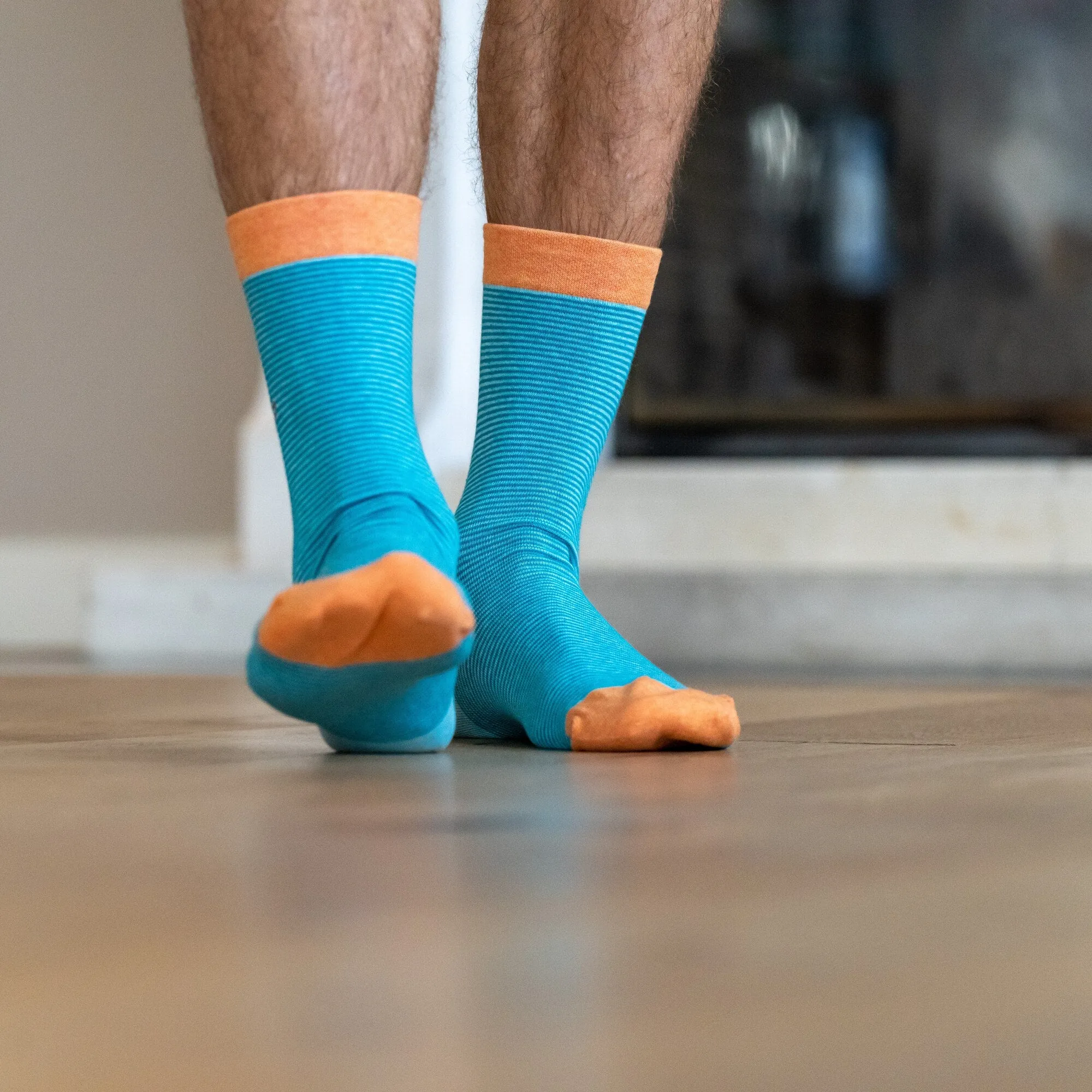 Chaussettes en coton peigné Rayées - Californie sold by Billybelt product image thumbnail 2