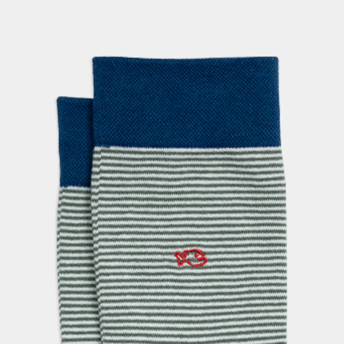 Chaussettes en coton peigné Rayées - Naturelle sold by Billybelt product image thumbnail 5