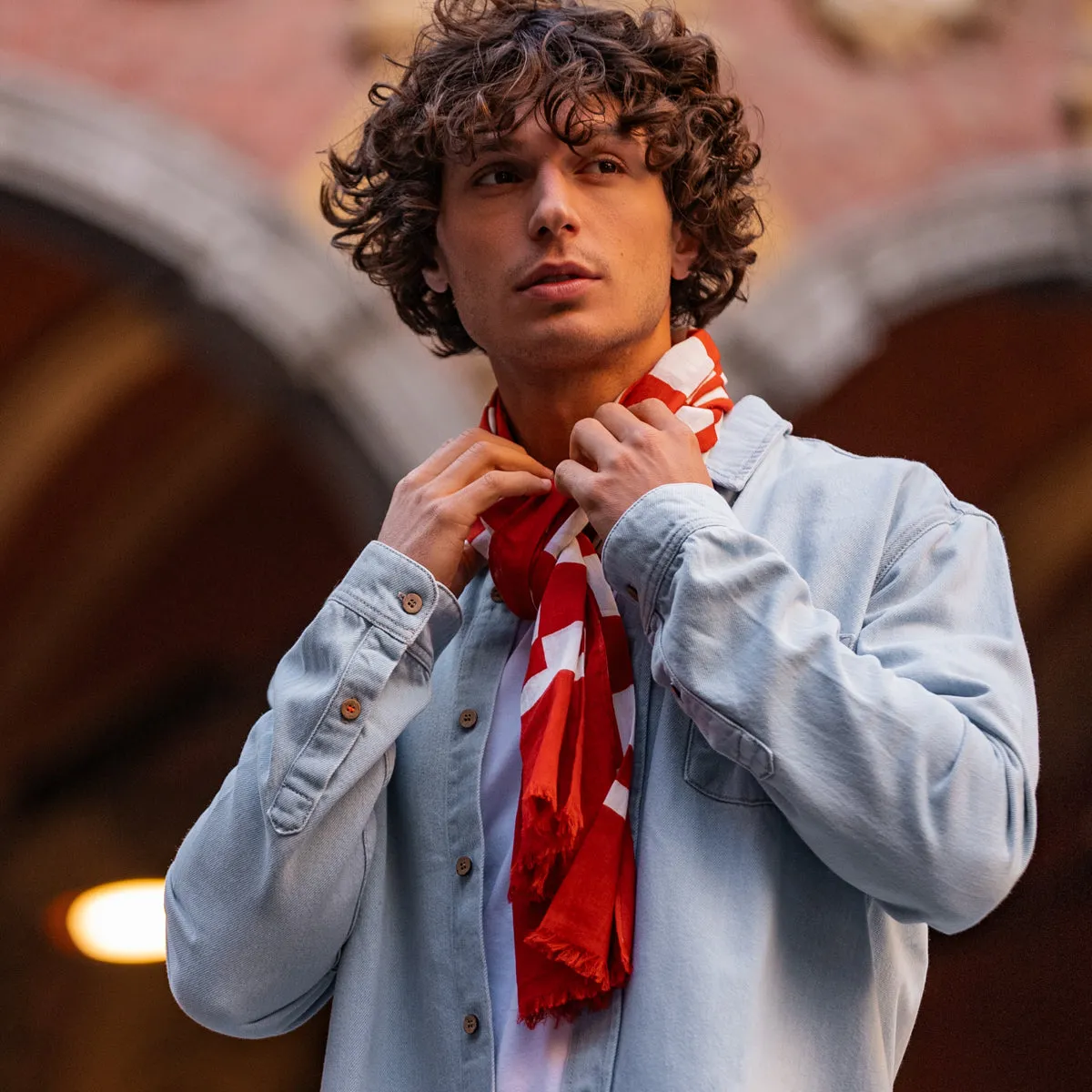 Foulard en 100% coton bio - Milano sold by Billybelt product image thumbnail 2