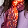 Foulard 100% coton biologique Célestine sold by Billybelt