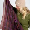 Foulard 100% laine Violette sold by Billybelt