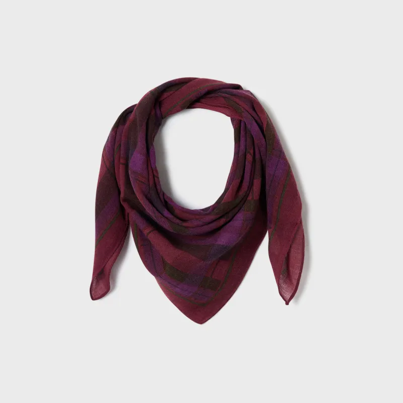 Foulard 100% laine Violette sold by Billybelt