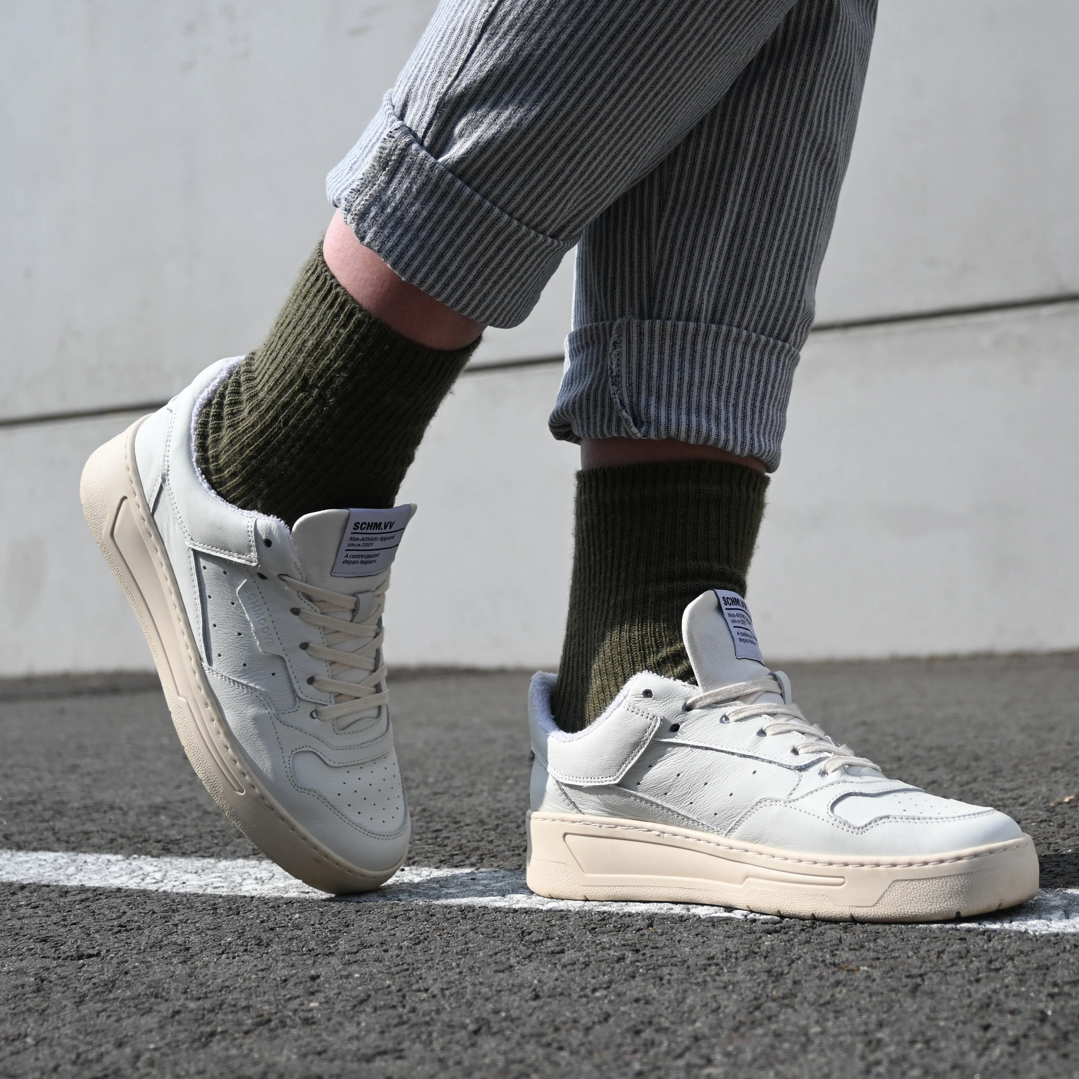 Chaussettes en laine avec angora - Kaki sold by Billybelt product image thumbnail 2