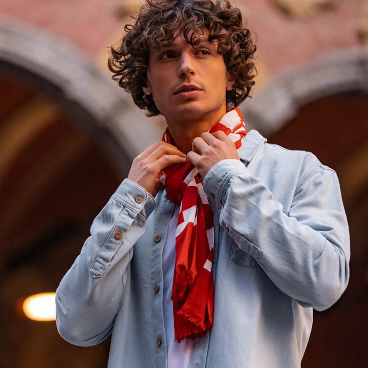 Surchemise en denim - Denim Bleach sold by Billybelt