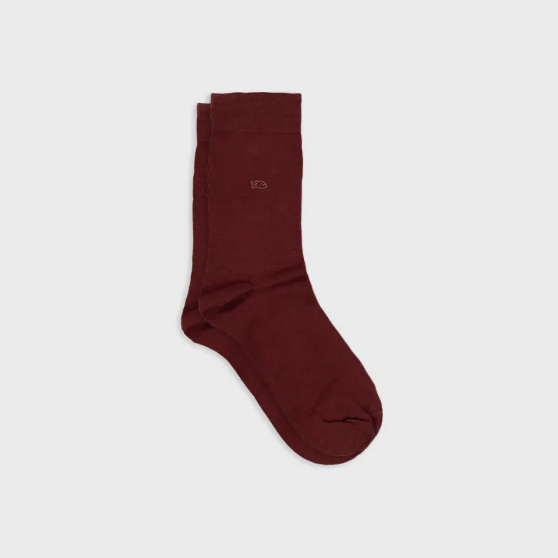 Chaussettes unies en bambou - Bordeaux sold by Billybelt