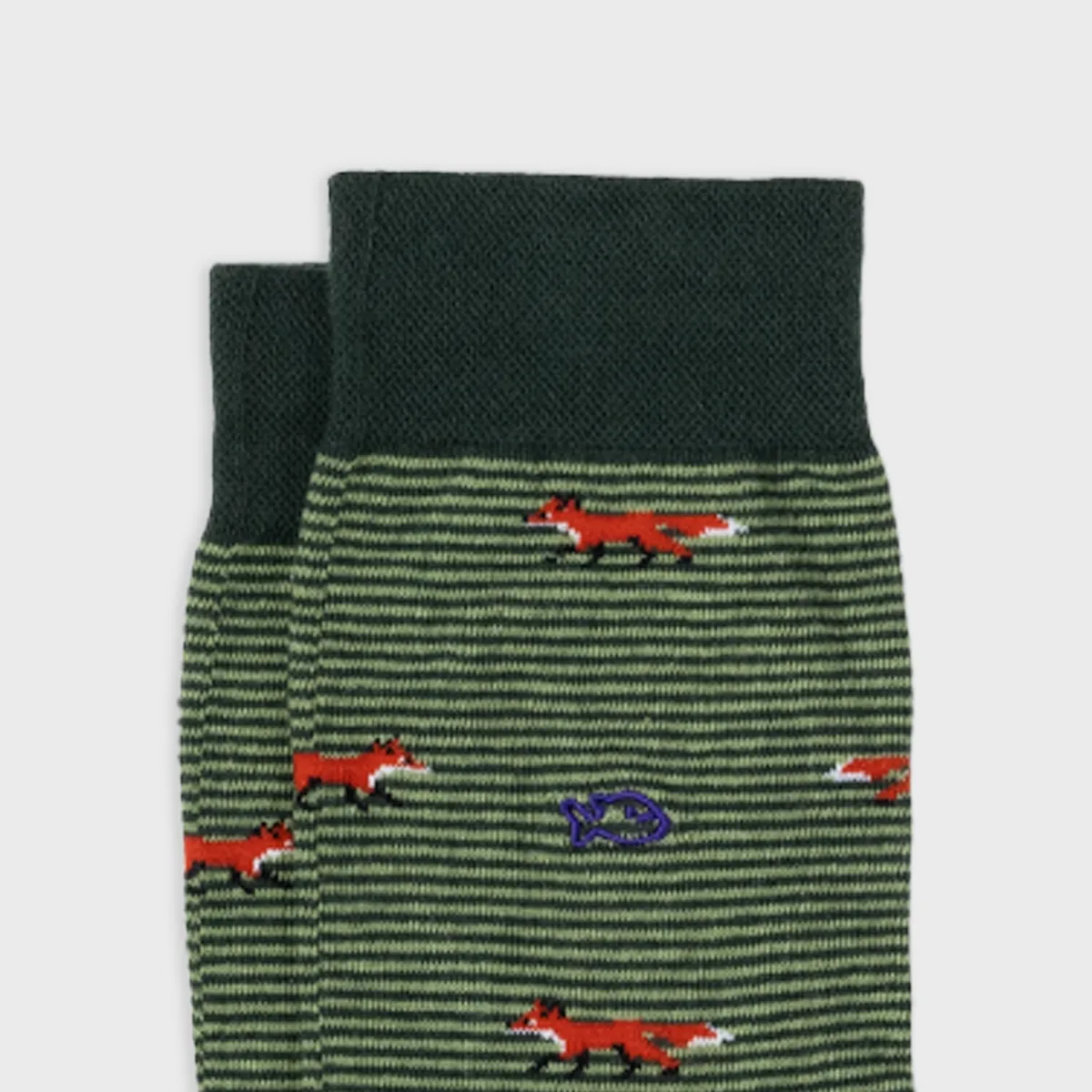 Chaussettes en coton peigné animaux - Renard sold by Billybelt product image thumbnail 5