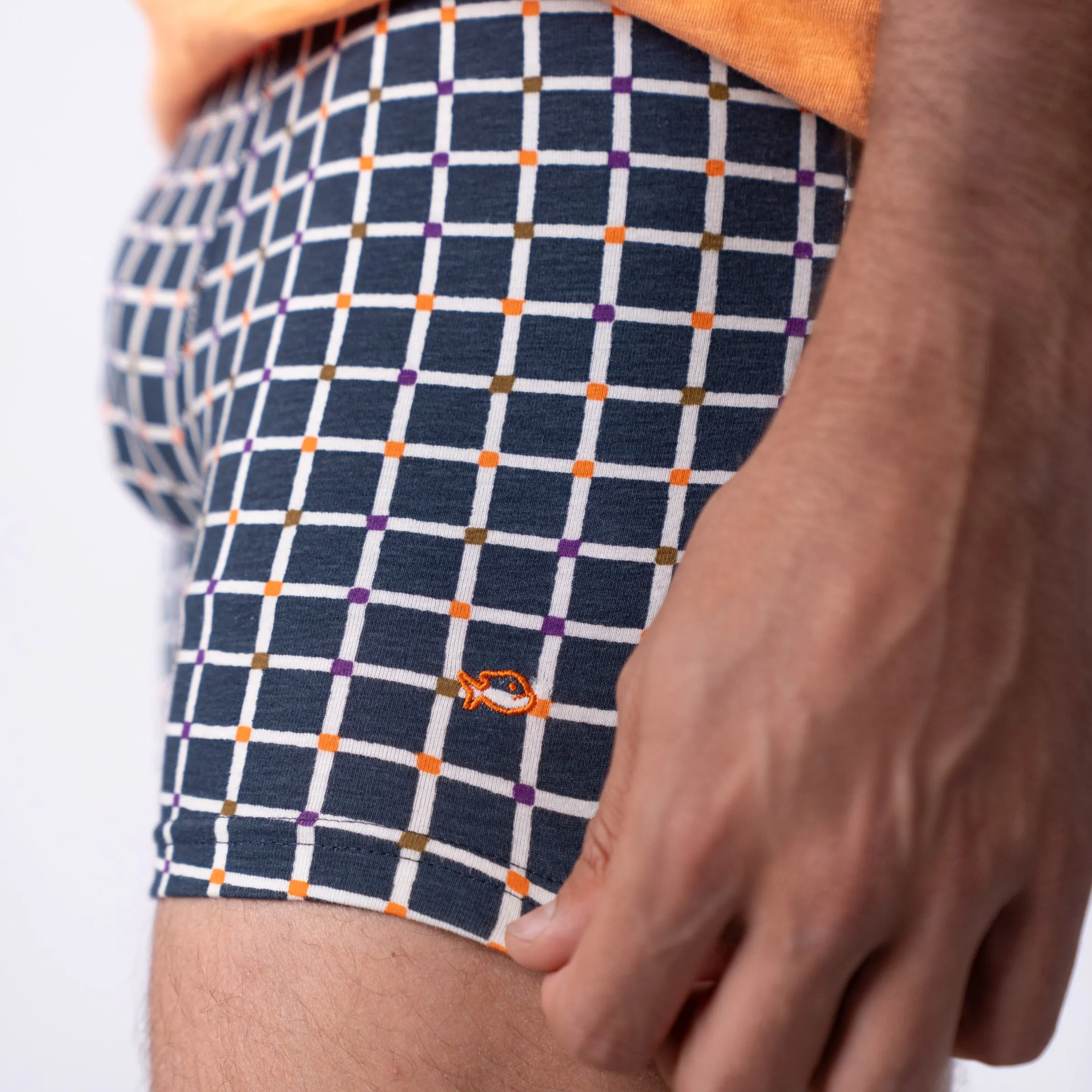 Boxer en coton bio - Rétro sold by Billybelt product image thumbnail 3