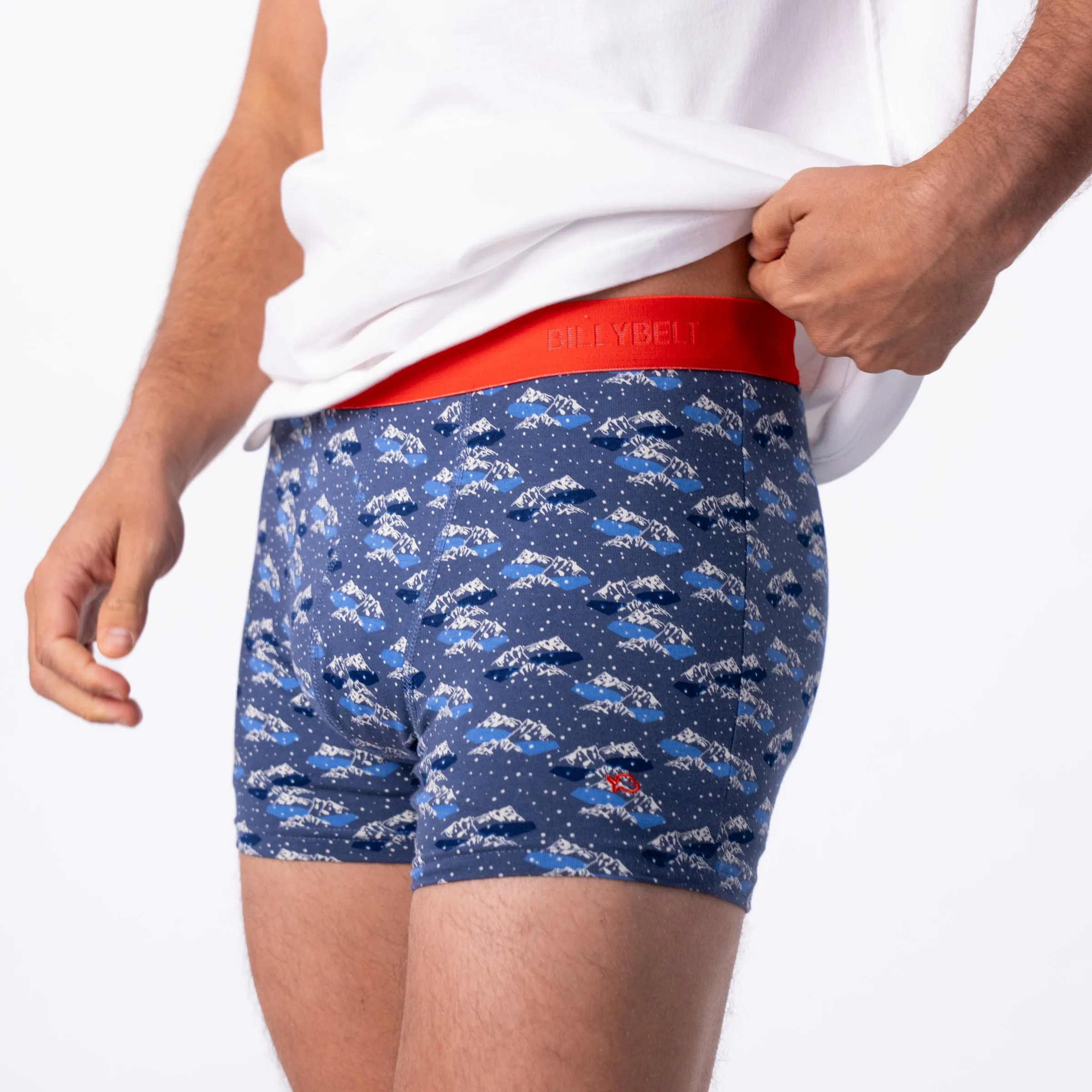 Boxer en coton bio - Glacier sold by Billybelt product image thumbnail 3
